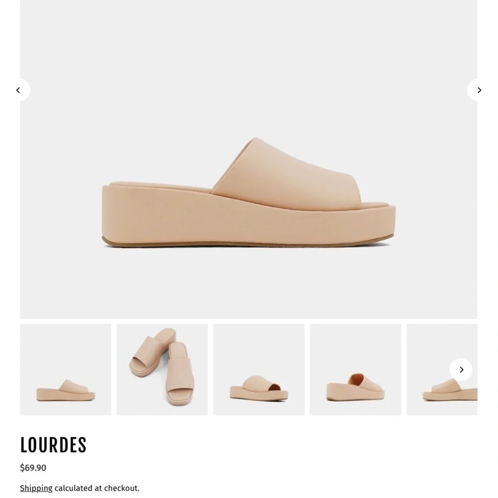 Shushop Lourdes Wedge Slides